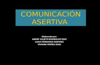 Comunicacion Asertiva Andry