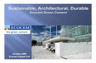 The Uses of GGBS in Concrete 2009-Letterkenny IT October 2009