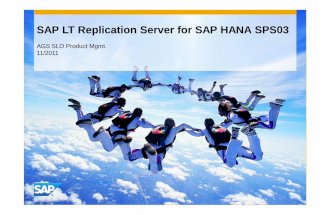 LT Replication Server4HANASPS03 External