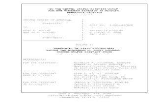 USA v Kent Hovind Trial Transcripts (8 of 8)