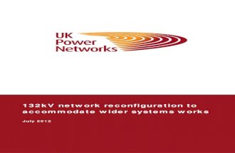 132kV Network Reconfiguration