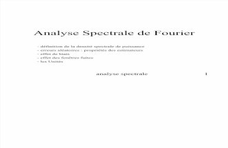 5 Analyse Spectrale