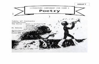 Poetry Form 1
