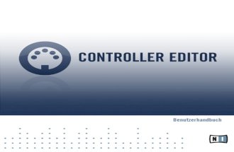 Controller Editor Manual German