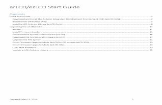 ArLCD EzLCD Startup Guide v2p3