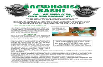 Brewhouse Bash