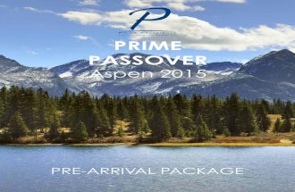 Aspen Prime Passover Pre-Arrival Package 7