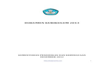 1 Dokumen Kurikulum 2013