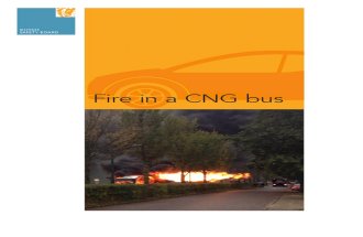 Fire in A CNG Bus (Netherland)