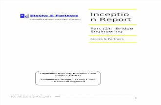 Inception Report V3 Bridge Engineering