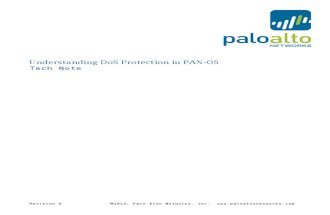 Palo Alto DoS Protection