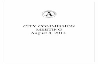Adrian City Commission agenda for Aug. 4, 2014