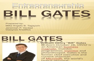 Bill Gates Power Point