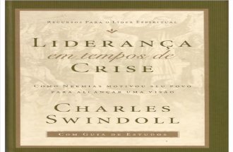Liderança Em Tempos de Crise - Charles Swindoll