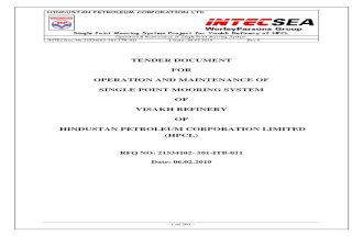 Tender Document-Operation & Maintenace -SPM at Visakh