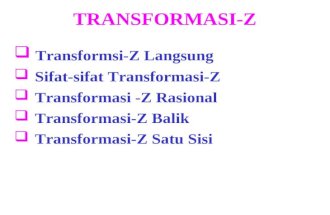 Bab 8 Transformasi Z Oke2