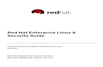 Red Hat Enterprise Linux 6 Security Guide en US[1]