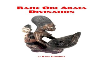 Basic Obi Abata Divination - Baba Osudiya