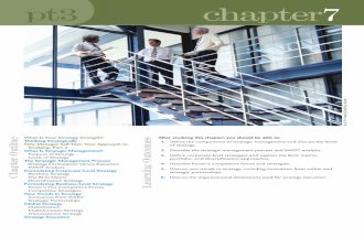 Chapter 7 Strategy Formulation and Implementation