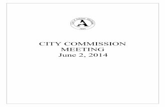Adrian City Commission agenda for June 2, 2014