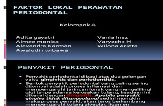 Faktor Lokal Penyakit Periodontal