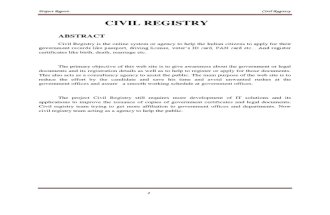 Civil Registry