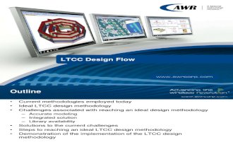 Awr Ltcc Design Flow