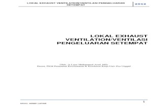 Lokal Exhaust Ventilasi