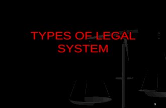 Types of Legal System (Adversarial)