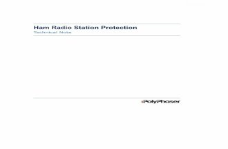 Ham Radio Station Protection - Technical Notes