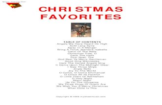(eBooks) - Christmas Favourites Colection Sheet Music