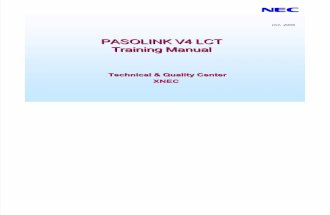 LCT for Pasolink