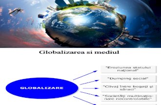 Globalizarea Si Mediul