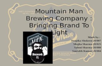 Mountain Man Beer