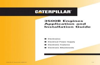 Cat 3500 B Series Application and Installation LEBM7301-01