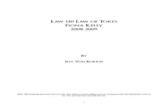 140 Law of Torts