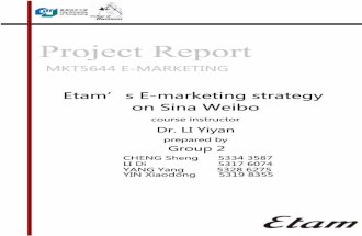 Etam Final Report_Group II