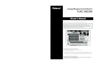 roland mc 808 user manual
