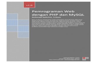 Pemrograman Web Dengan PHP MySQL-Libre