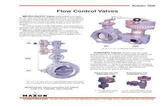 7000 Flow Control Valves