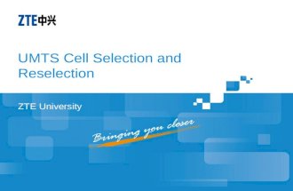 06 UMTS Cell Selection and Reselection-64-ZTE