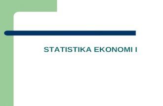 Dasar Statistika Ekonomi.ppt