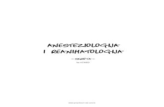 Anesteziologija i Reanimatologija Skripta 45 Str