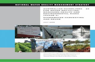 WQ AGWR GL Stormwater Harvesting and Reuse Final 200907