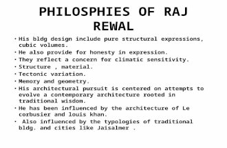 Assignment Raj Rewal