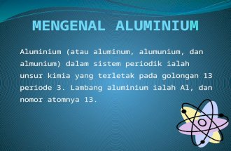Pemurnian Aluminium