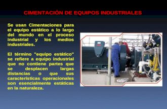 Cimentacion de equipos industriales.ppt