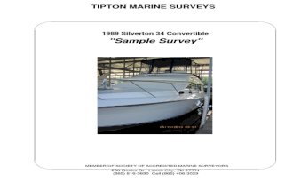 Silverton 34C Sample Survey
