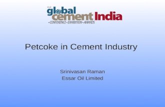 Petcoke in Cement Industry_Global Cement Conference_Mumbai