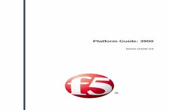 Platform Guide 3900